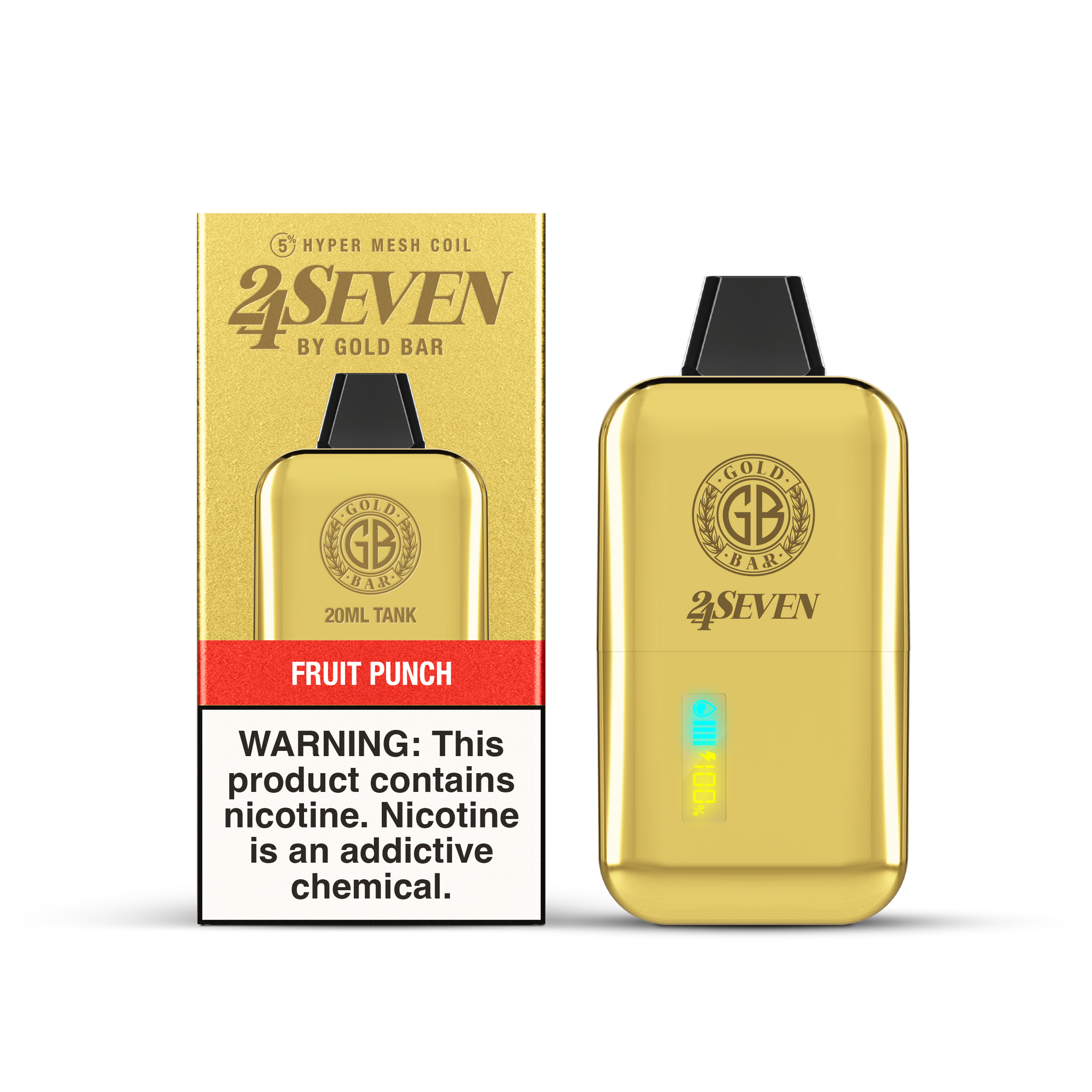 24Seven – Gold Bar Vapor