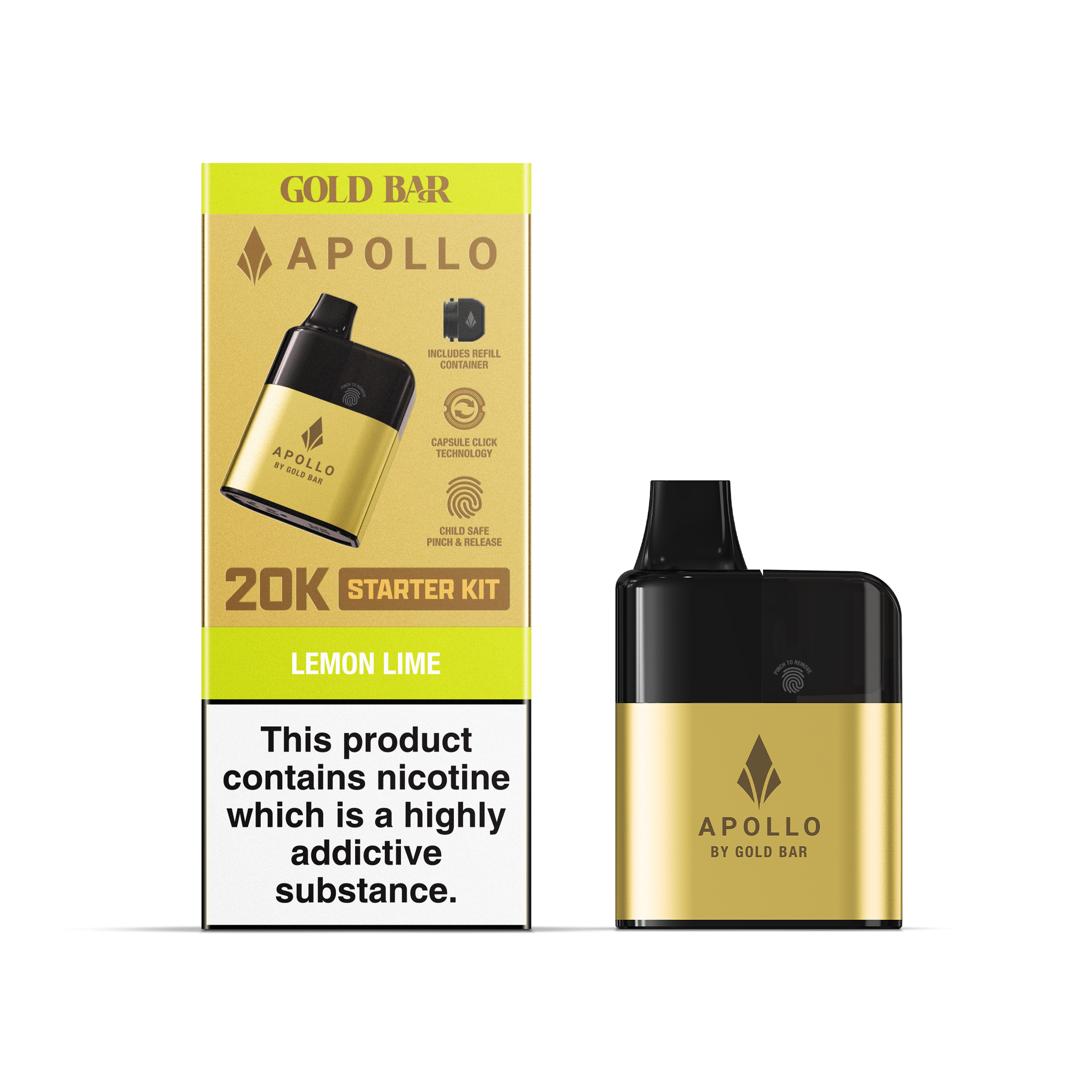 vuse pod lemon and lime Lemon & Lime | Extra Intense Flavour Pods main image 1