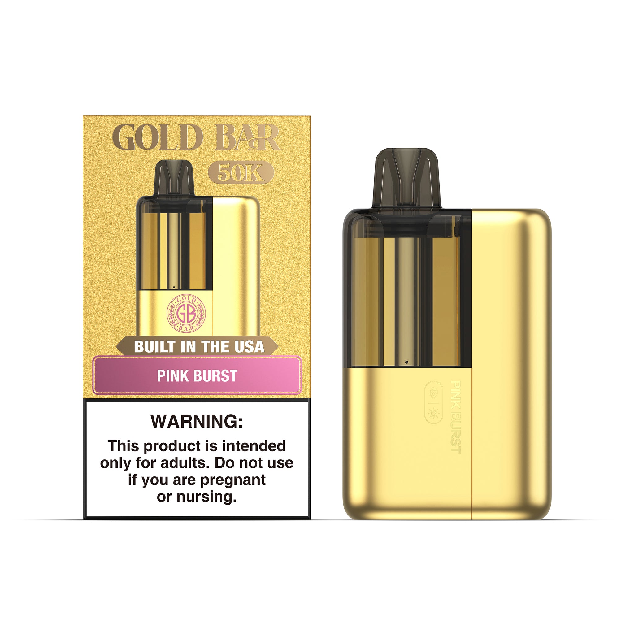 Gold Bar Max 50K – Gold Bar Vapor